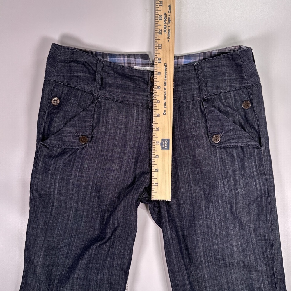 Stewart Brown Women Wide Leg Culotte Capri Organic Cotton Pants 2 - Picture 11 of 12